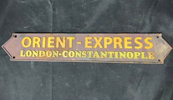 57. Orient Express Sign