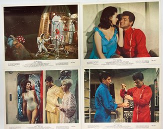 93. 'way...way Out' 1966 Lobby Cards (8)