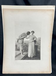 103. 19th Century Engraving 'youth'