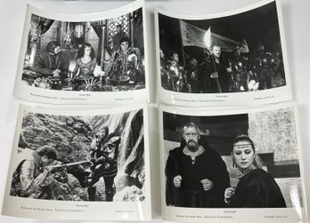 103. 'excalibur' Movie Scene Photographs (4) With Movie Program Information