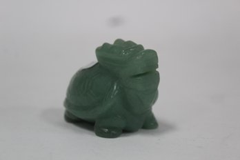 130. Jade Turtle Figure