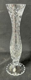 117. Antique Cut Crystal Bud Vase