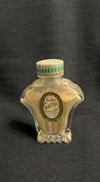 187. Powdered Perfume Glass Bottle