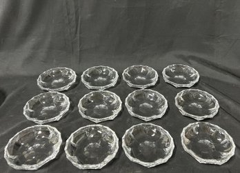 119. Antique Cut Crystal Bowls (12)