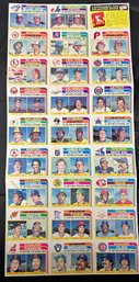3. 1982 Topps Baseball Cards, Uncut Sheet