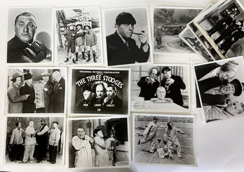 4. Three Stooges Photographs. Collector's Lot (17)