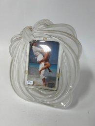 47. Mikasa Glass Picture Frame