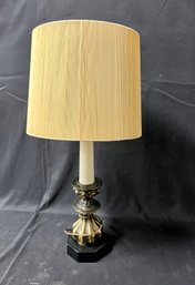 7. Vintage Mid-century Brass Table Lamp