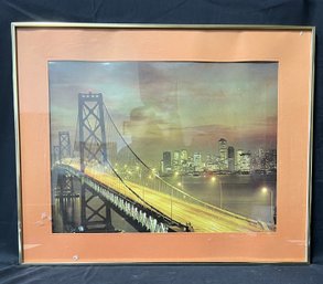 60. San Francisco-oakland Bay Bridge Print