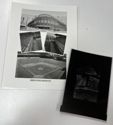 114. Ebbets Field Photo With Negative