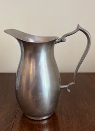 86.Webbers Pewter Pitcher