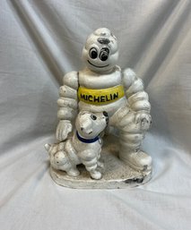 6.Cast Iron Michelin Man With Dog