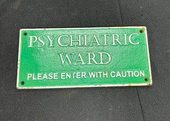 3. Cast Iron Phyc. Ward Sign