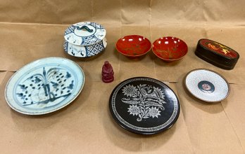 13. Collectors Lot Of Antique Oriental Items(8)
