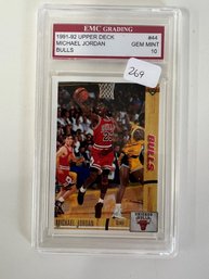 112. Michael Jordan Graded Card