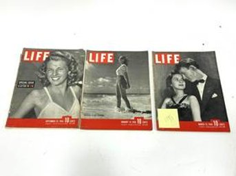 79. Life Magazines, 1844 (2) And 1946 (1)