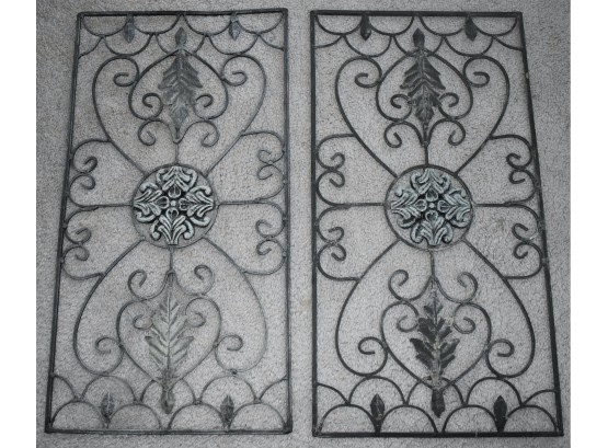 139. Wrought Iron Decorative Panel (2)