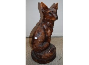 52. Figural Fox Statue