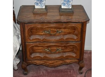 116. Two Drawer End Table