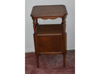 117. End Table W/ Cabinet