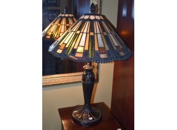 63. Decorator Stained Glass Lamp