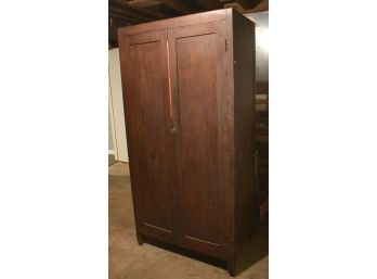 58. Arts And Crafts Cedar Lined Armoire