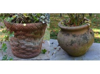 23. Clay Planters (2)