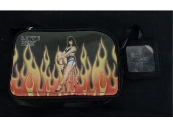 259. Bettie Page Make-Up Bag With Mirror