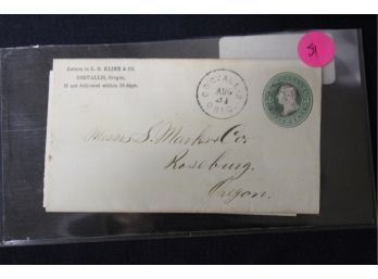 51. 1876 Handwritten Letter