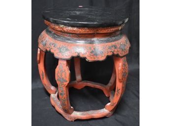 236. Chinese Lacquered Garden Seat