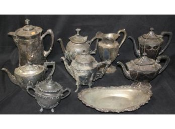 144. Collector's Lot Of Silverplate (9)