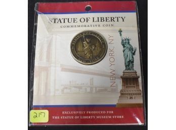 217. Statue Of Liberty Commemorative Coin