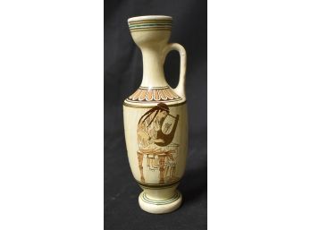 190. Greek Handmade Vase Sgd.