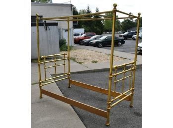 116. Giltwood Bed Frame. Twin Size