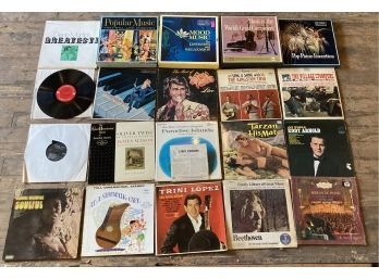 256. Box Lot Of Records Over 90