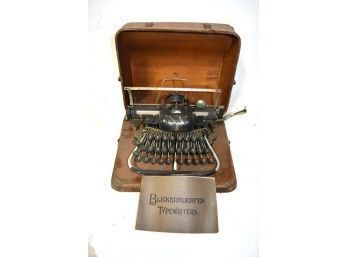 165. Antique Blickensderfer Typewriter No.7