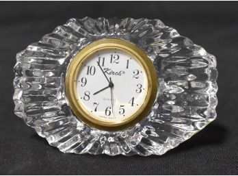 213. Kirch Pressed Glass Clock