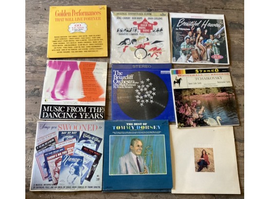 1. Box Lot Of Records Over 30