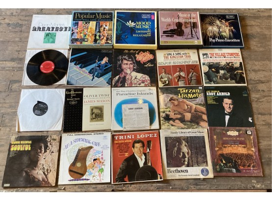 7. Box Lot Of Records Over 25