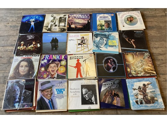 10. Box Lot Of Records Over 90