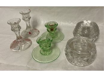 47. Dealers Lot Candle Holders (6)
