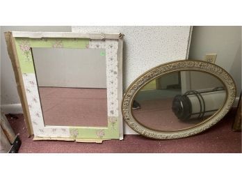 125. Decorator Mirrors (2)