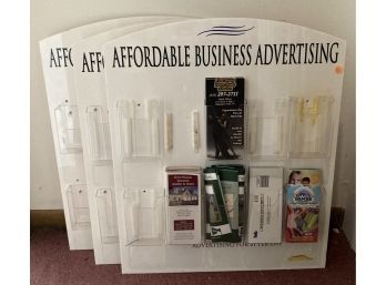 131. Business Card Display Stands (3)