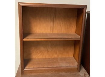 101. Two Shelf Wooden Bookshelf