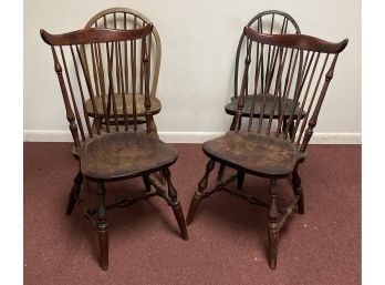 32. Antique Winsor Chairs Includes Nicols And Stone Co (4)