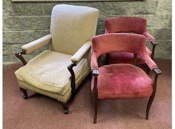 70. Art Deco Upholstered Chairs
