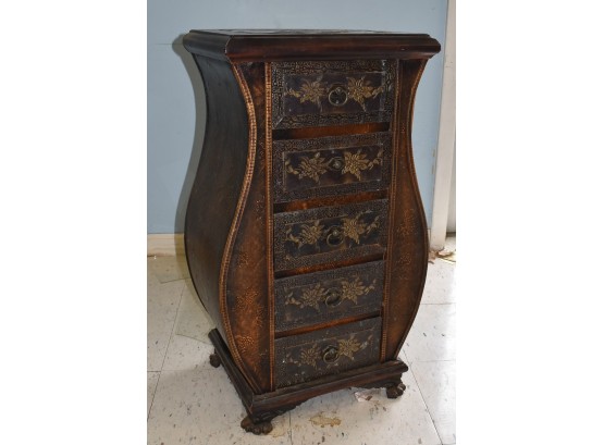 18. Decorator Five Drawer Side Table