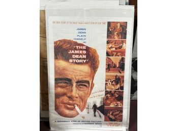 Movie Poster. James Dean Story Reprint