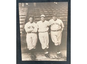 Lou Gehrig And Babe Ruth Photo