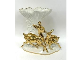 20thC. Italian Porcelain Flare Vase